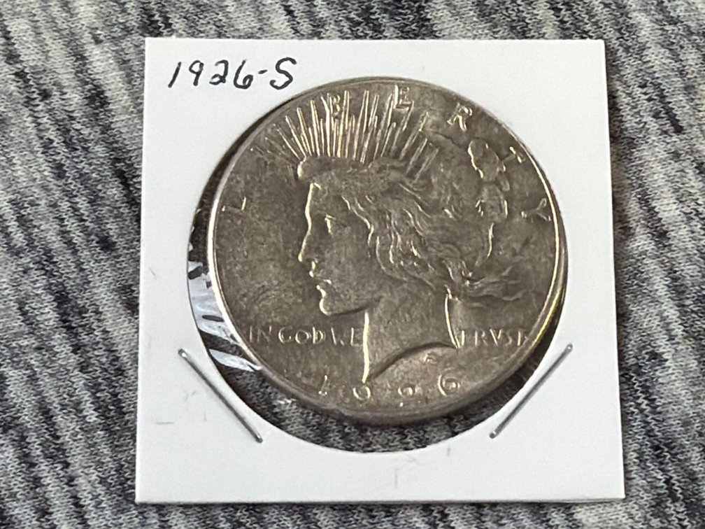 1926 S PEACE DOLLAR