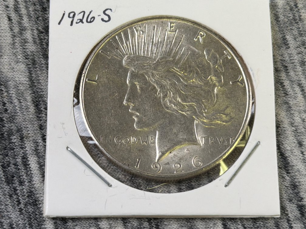 1926 S PEACE DOLLAR