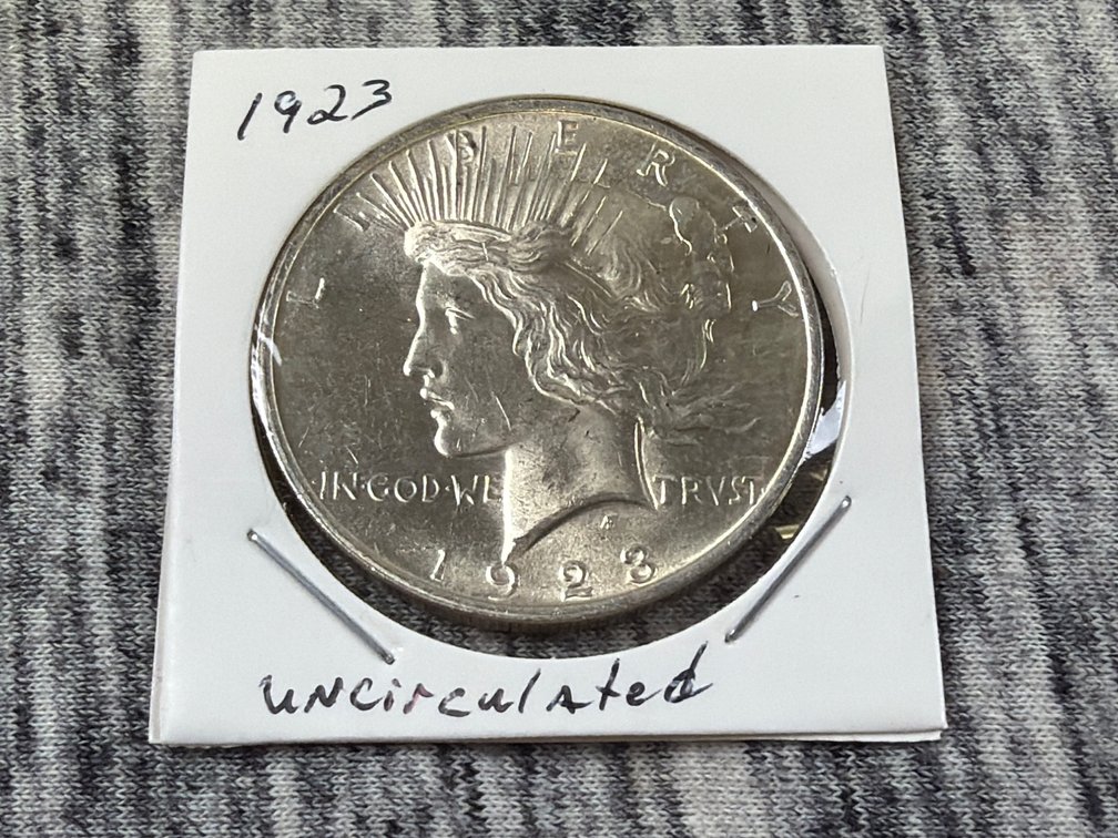 1923 PEACE DOLLAR