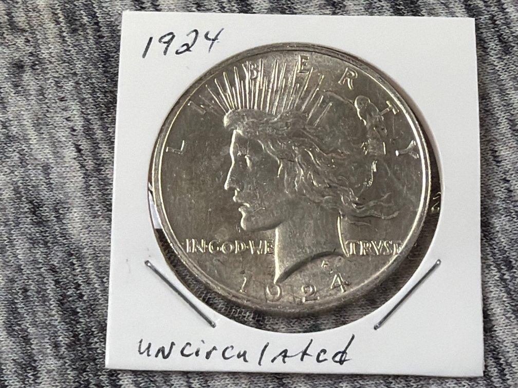 1924 PEACE DOLLAR