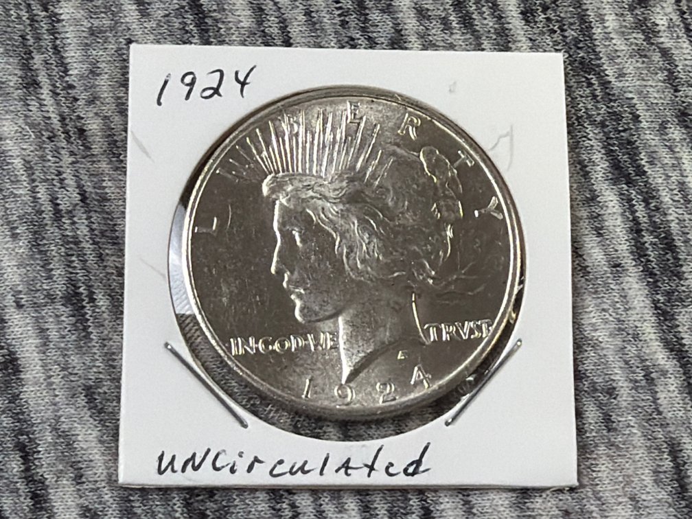 1924 PEACE DOLLAR