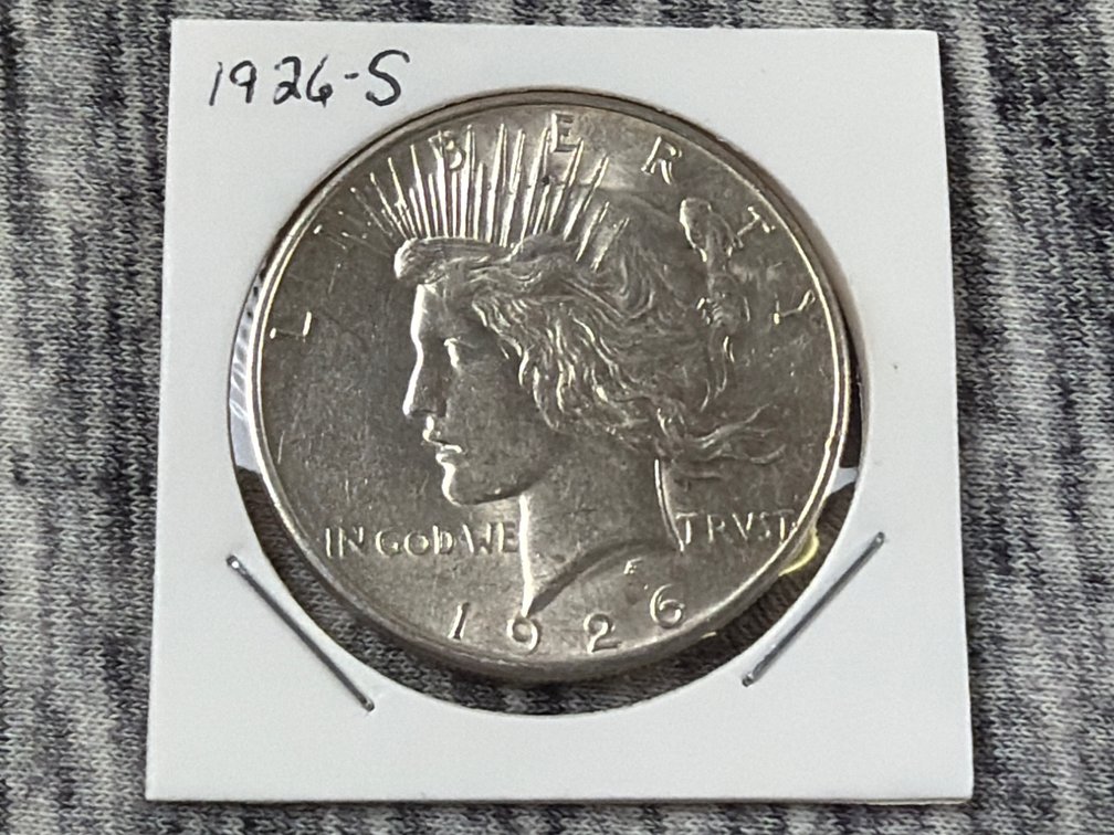 1926 S PEACE DOLLAR