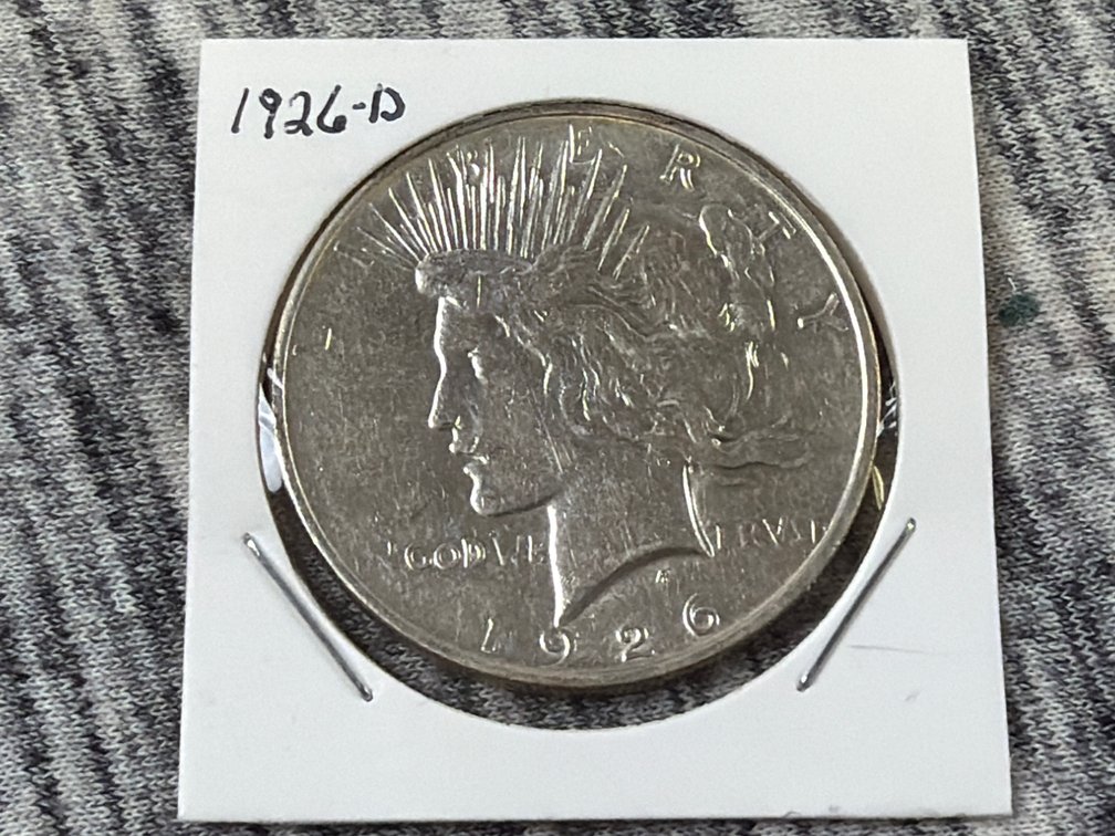 1926 D PEACE DOLLAR