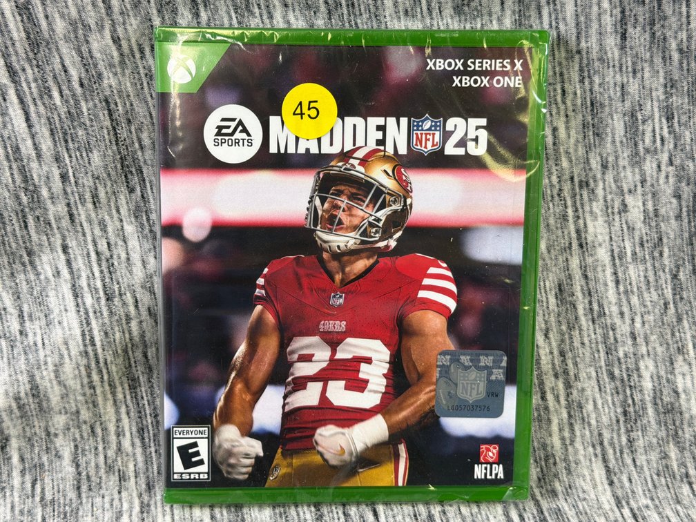 NEW XBOX SERIES x/XBOX ONE MADDEN 25 GAME