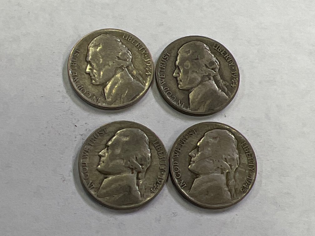 (4) SILVER NICKELS