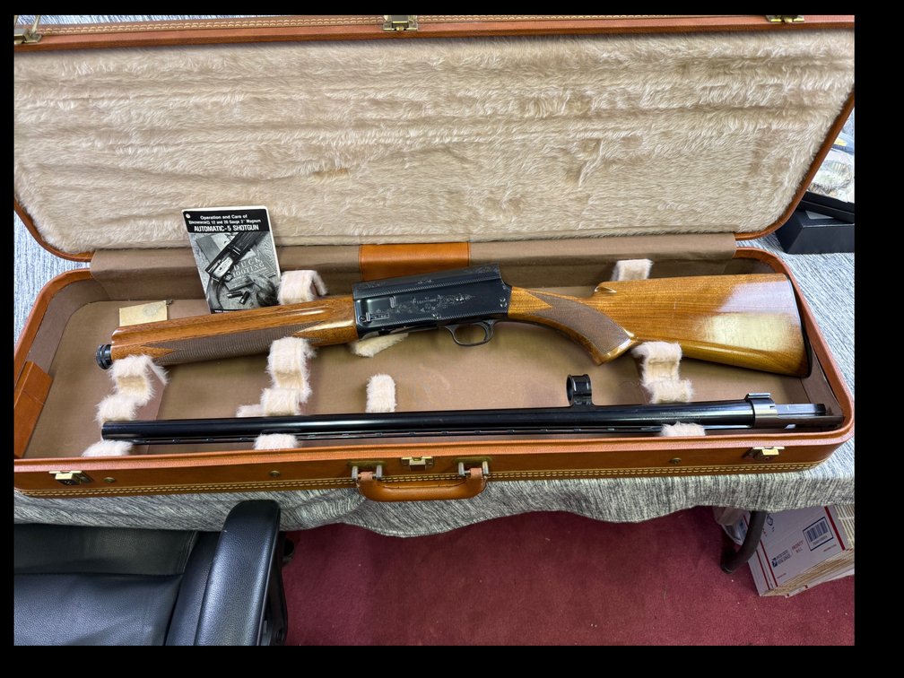 BELGIUM BROWNING A-5 SEMI AUTO 12 GA SHOTGUN (Trans #3951