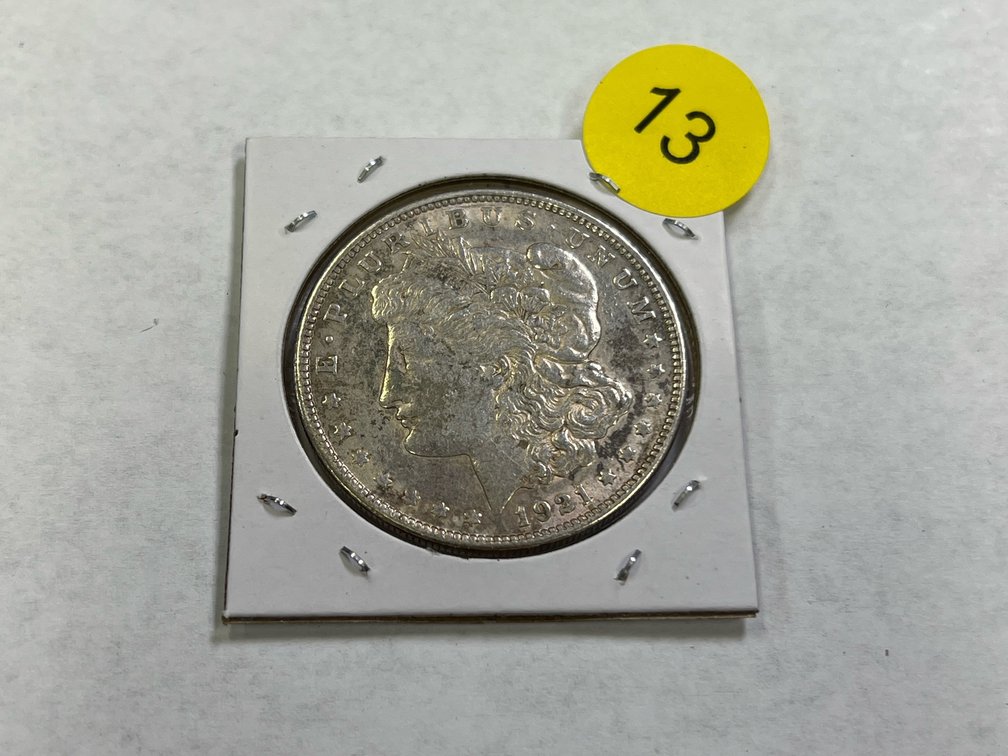 1921 SILVER MORGAN DOLLAR
