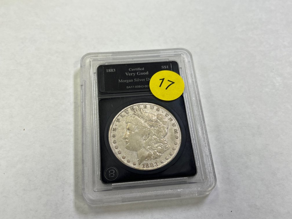 1883 MORGAN SILVER DOLLAR