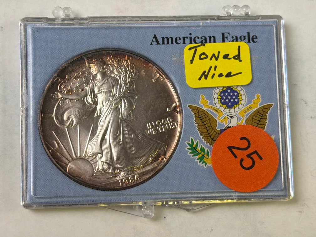 1986 AMERICAN EAGLE SILVER DOLLAR
