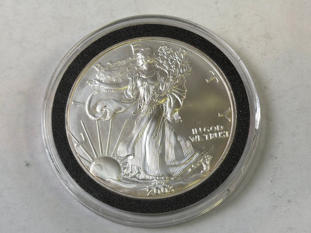 2003  AMERICAN SILVER EAGLE DOLLAR