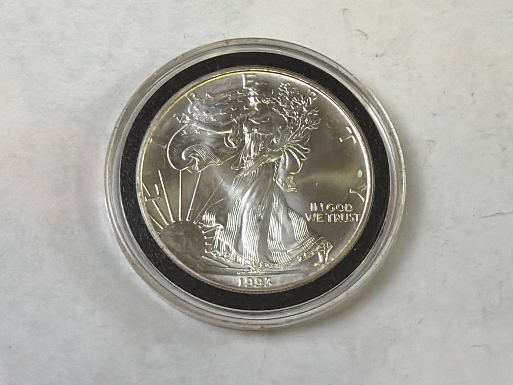 1993  AMERICAN SILVER EAGLE DOLLAR