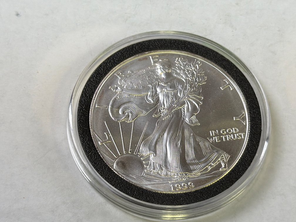 1999  AMERICAN SILVER EAGLE DOLLAR