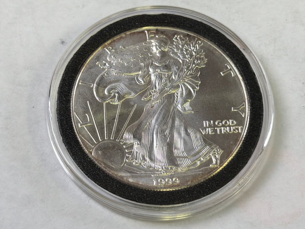 1999 AMERICAN SILVER EAGLE DOLLAR