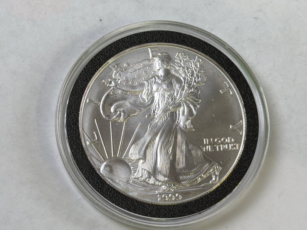 1999 AMERICAN SILVER EAGLE DOLLAR