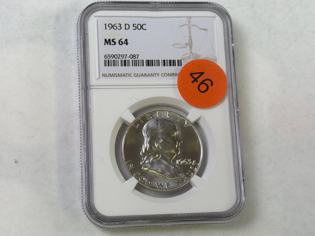 1963 FRANKLIN HALF DOLLAR
