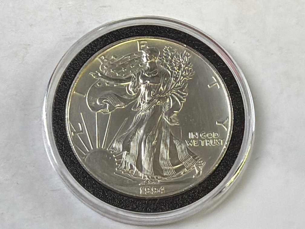 1994  AMERICAN SILVER EAGLE DOLLAR