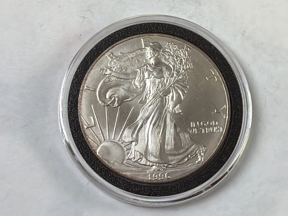 1996  AMERICAN SILVER EAGLE DOLLAR