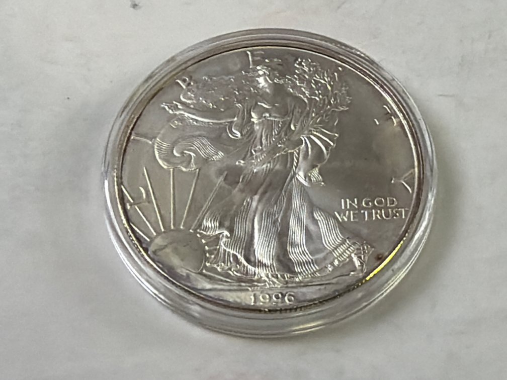 1996  AMERICAN SILVER EAGLE DOLLAR