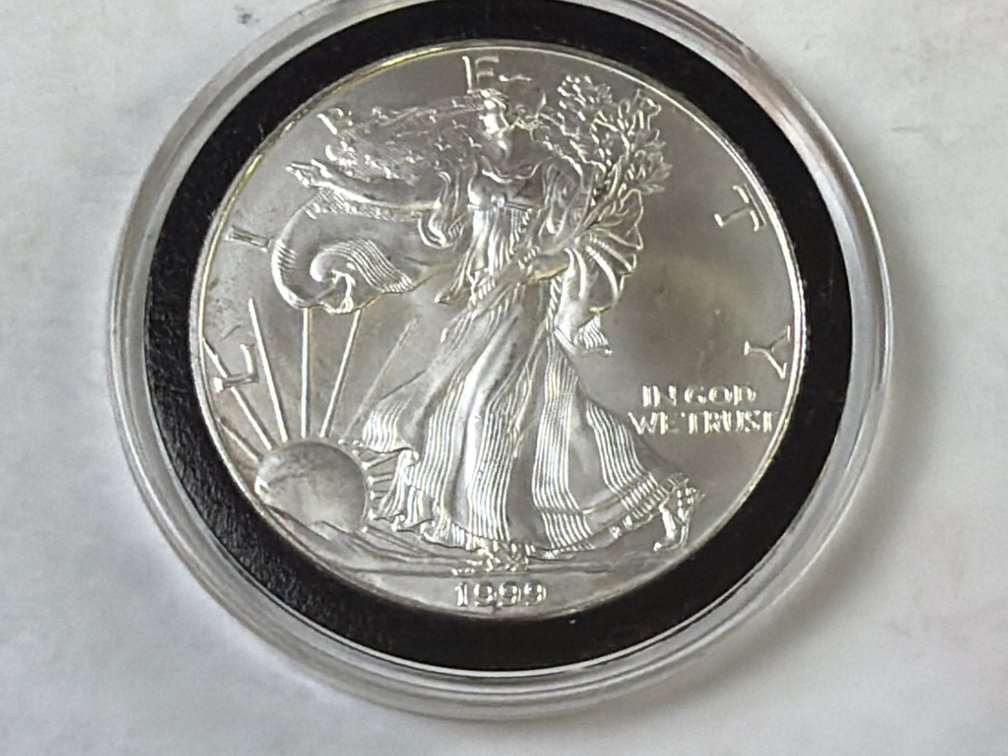 1999  AMERICAN SILVER EAGLE DOLLAR
