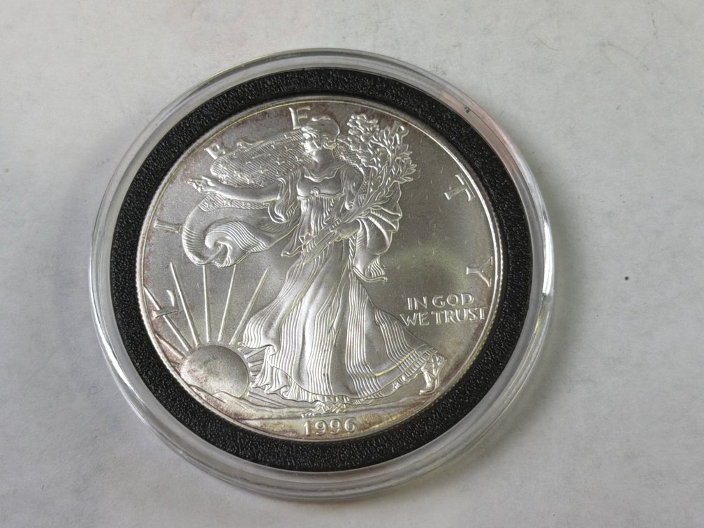 1996  AMERICAN SILVER EAGLE DOLLAR