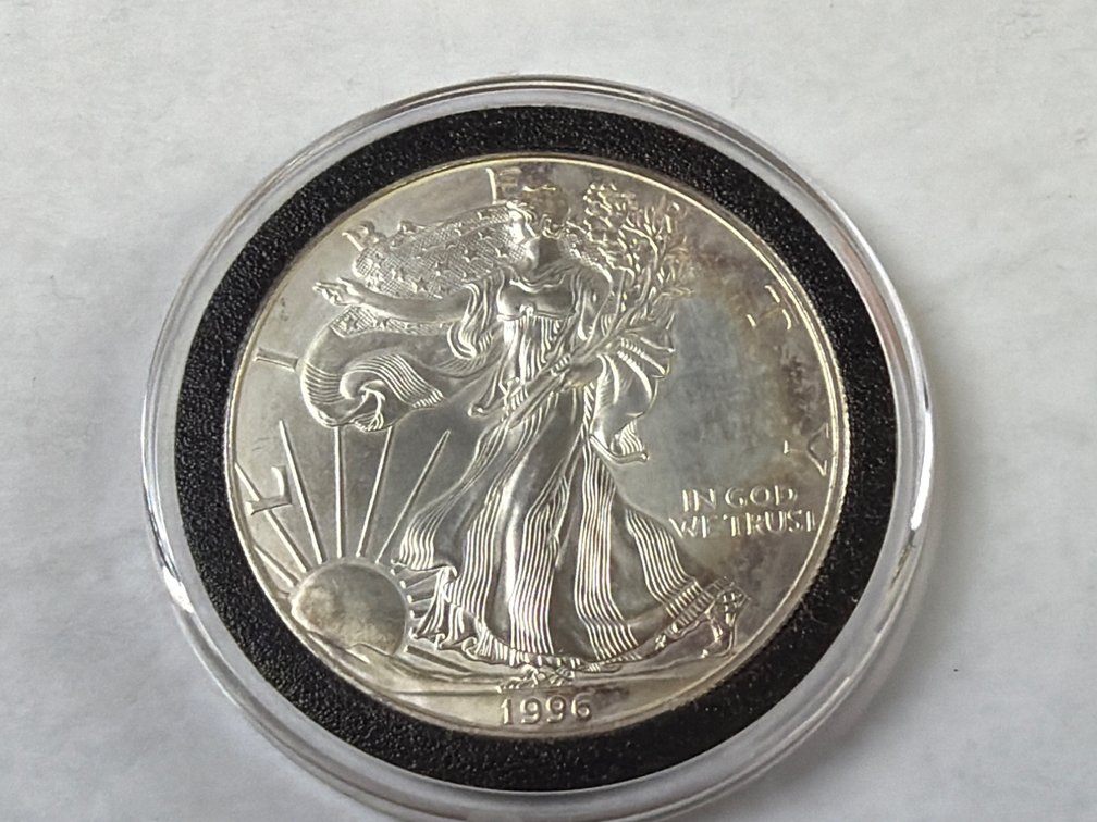 1996  AMERICAN SILVER EAGLE DOLLAR