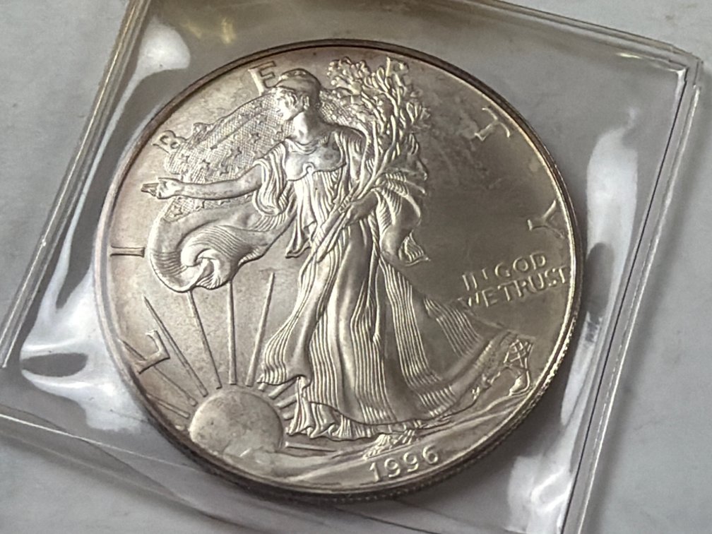 1996  AMERICAN SILVER EAGLE DOLLAR