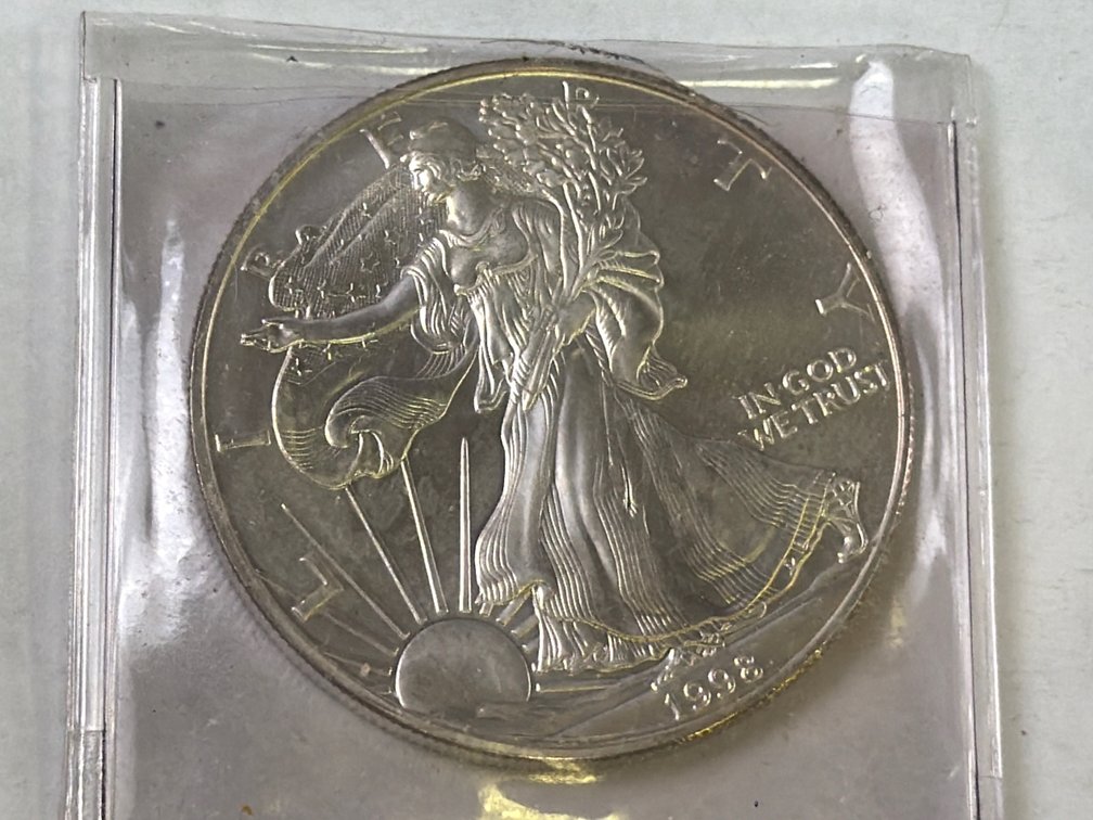 1998  AMERICAN SILVER EAGLE DOLLAR