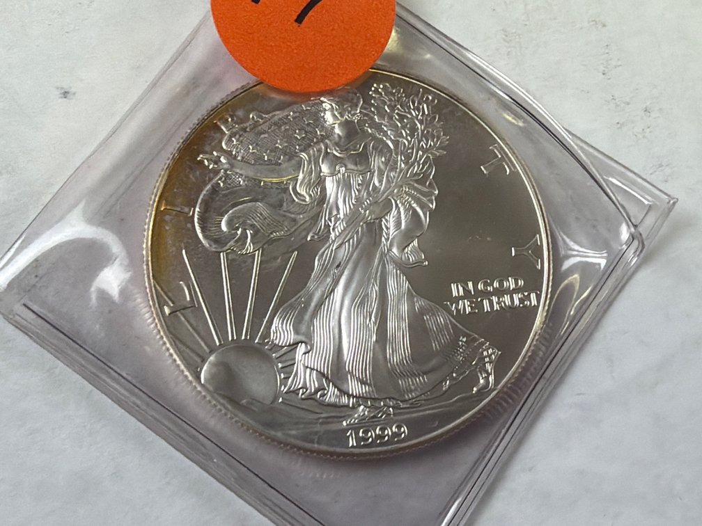 1999  AMERICAN SILVER EAGLE DOLLAR