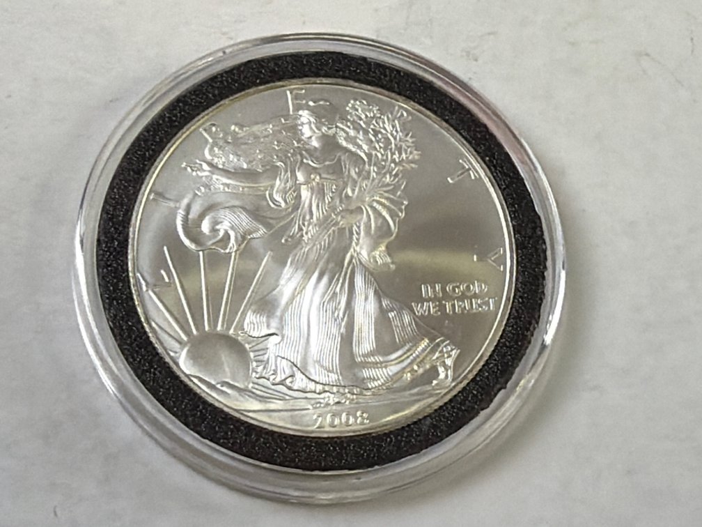 2008 AMERICAN SILVER EAGLE DOLLAR