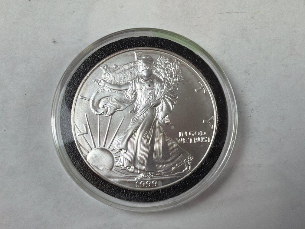1999  AMERICAN SILVER EAGLE DOLLAR