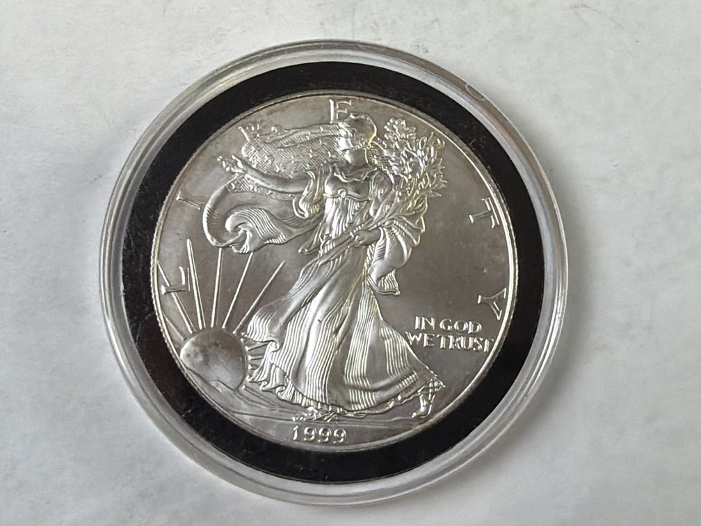 1999  AMERICAN SILVER EAGLE DOLLAR