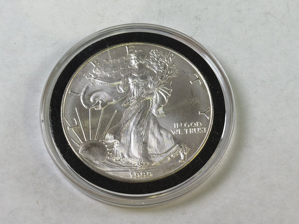1999  AMERICAN SILVER EAGLE DOLLAR