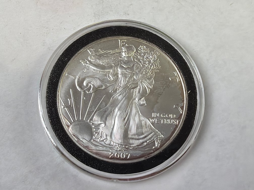 2007 AMERICAN SILVER EAGLE DOLLAR