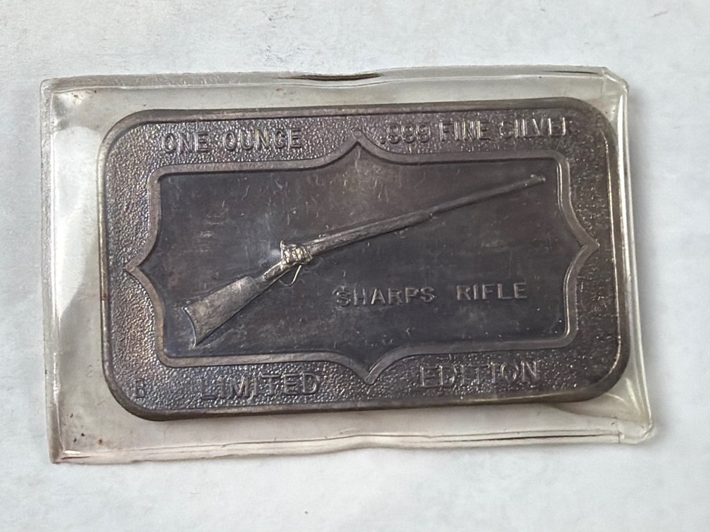 ONE OUNCE SILVER BAR