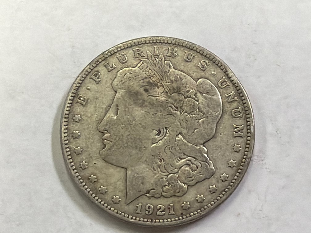 1921 MORGAN SILVER DOLLAR