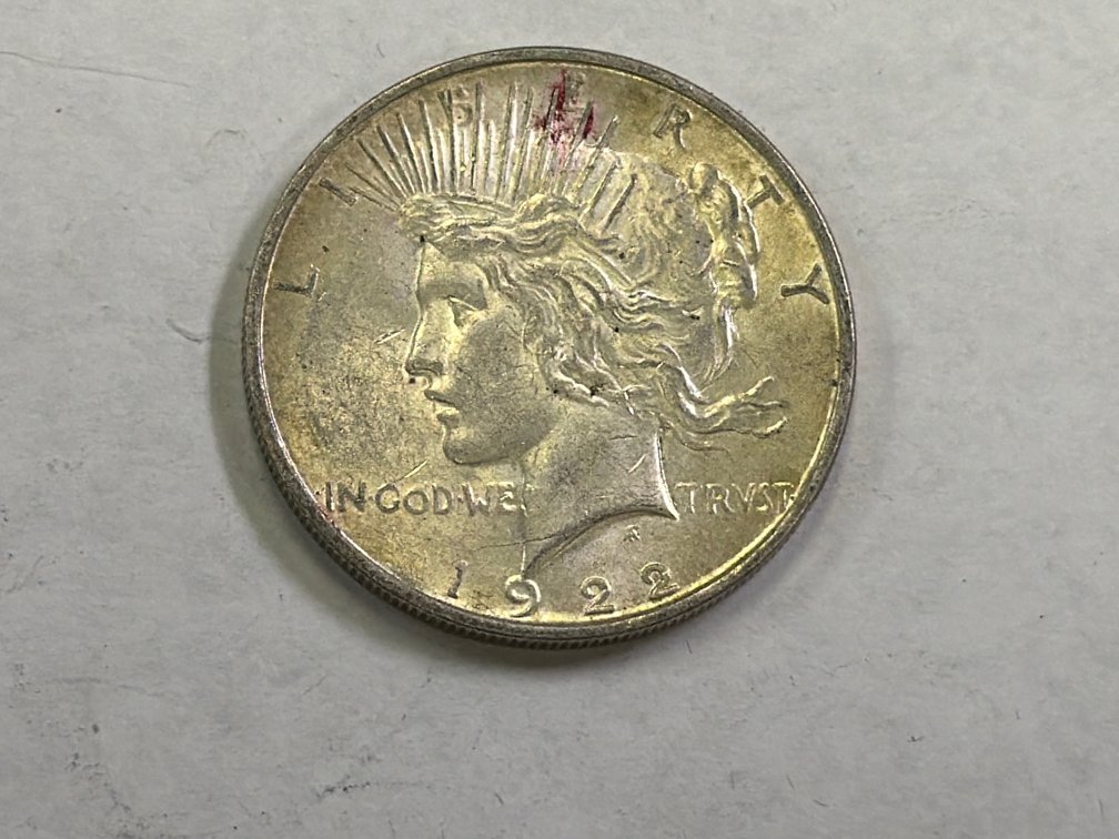 1922  PEACE DOLLAR