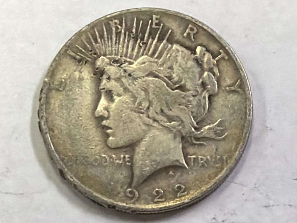 1922 PEACE DOLLAR