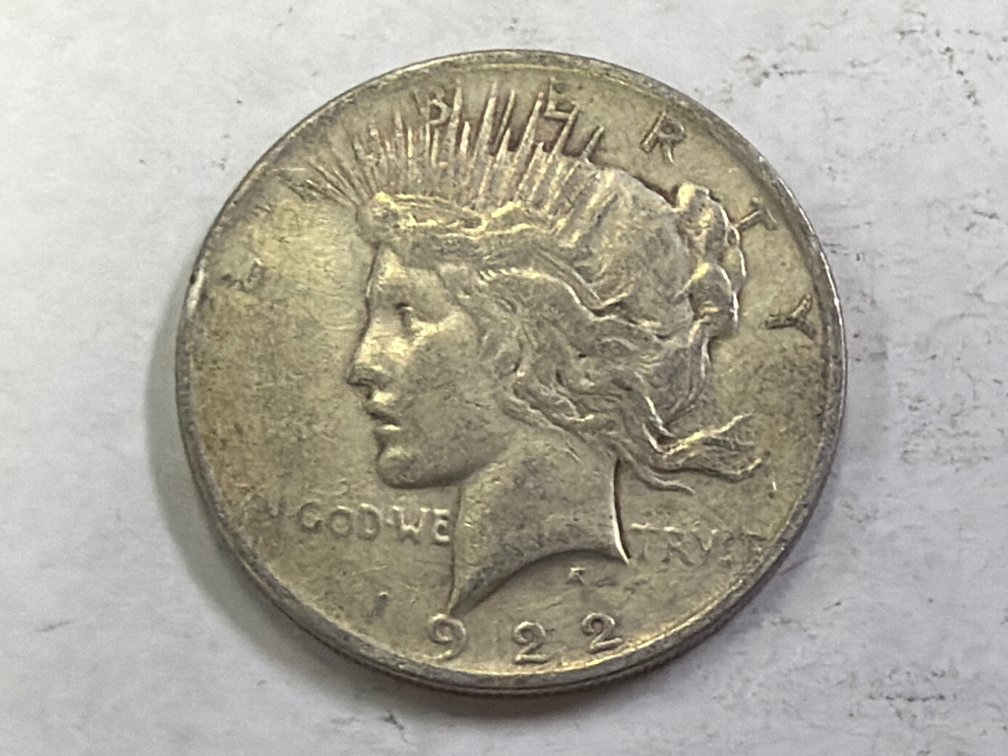 1922  PEACE DOLLAR