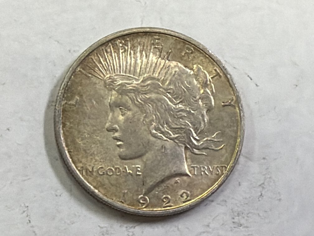 1922 D  PEACE DOLLAR