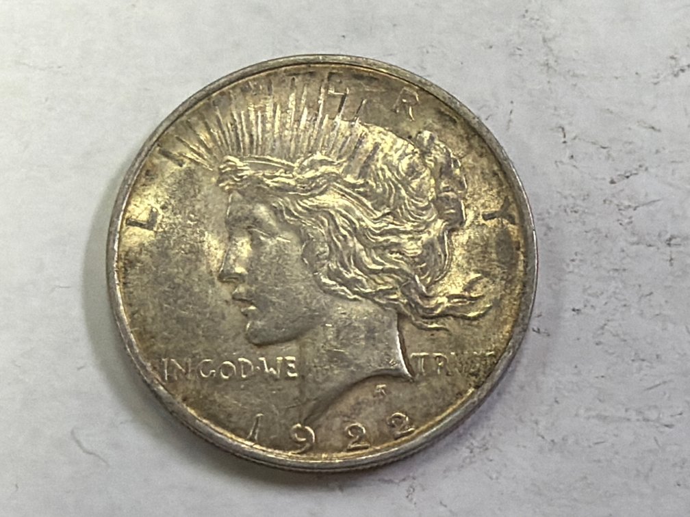 1922 PEACE DOLLAR