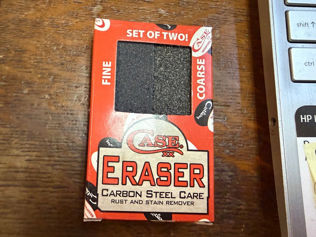 NEW CASE XX RUST AND STAIN ERASERS