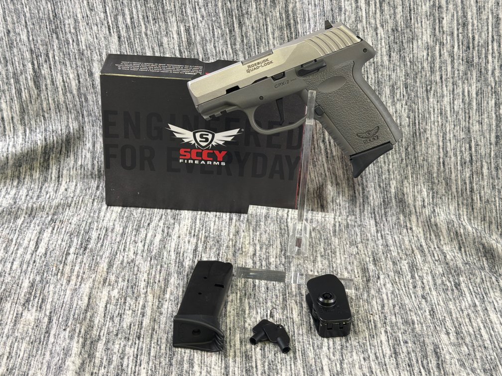 SCCY CPX-2 9MM SEMI PISTOL TRANS# 3969