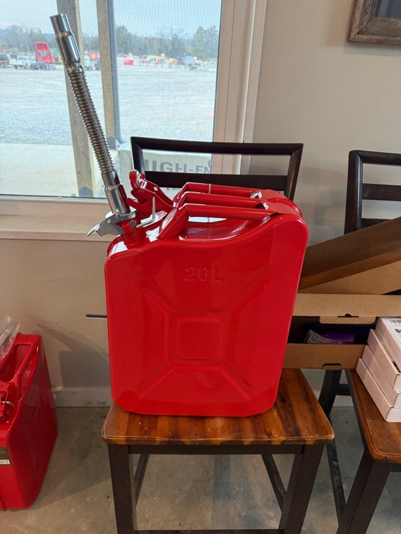 NEW METAL 5.2 GALLON GAS (JERRY) CAN