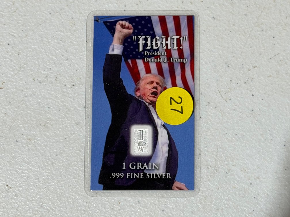 TRUMP 1 GRAIN FINE SILVER