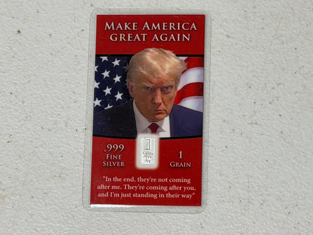 TRUMP 1 GRAIN FINE SILVER