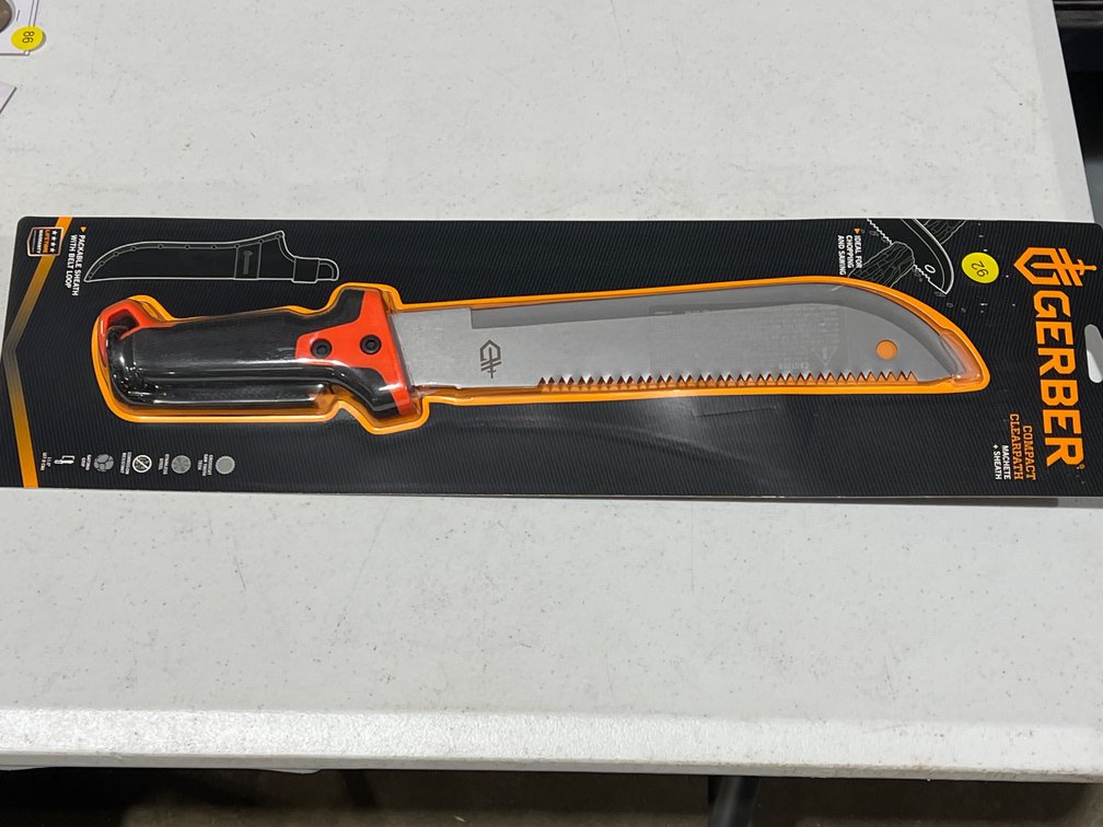 GERBER MACHETE & SHEATH