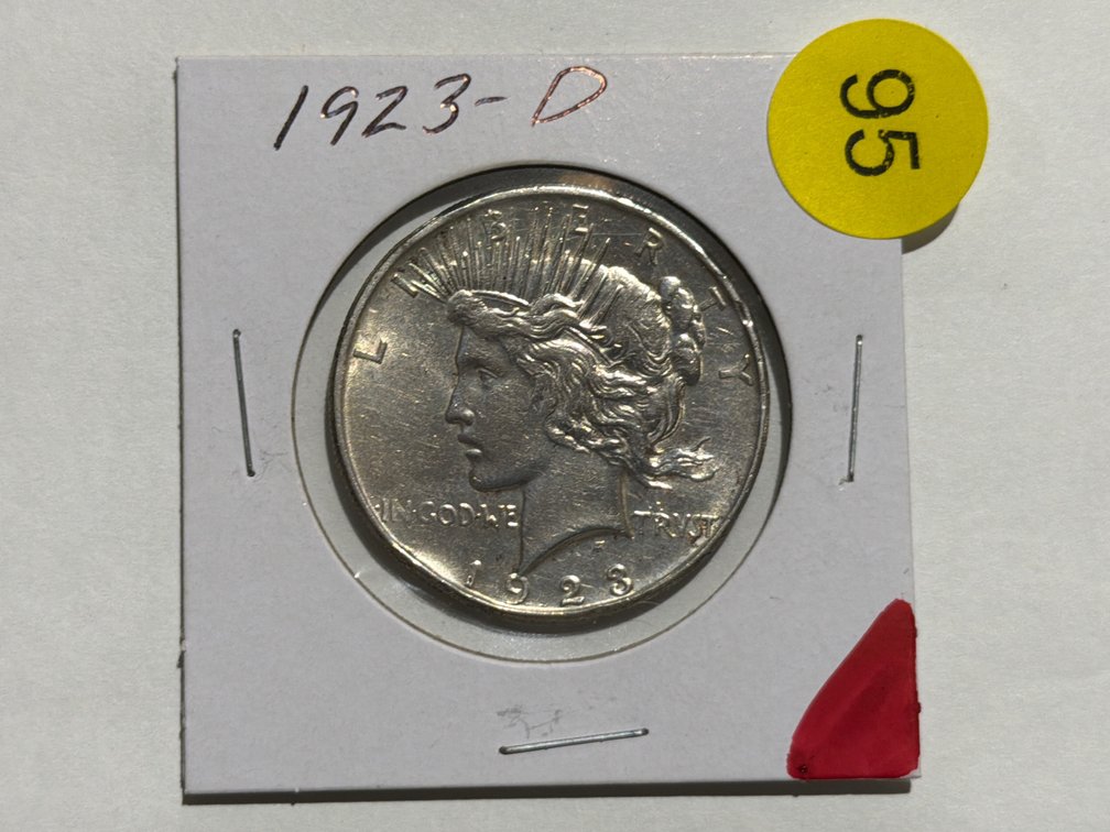 1923 D PEACE DOLLAR