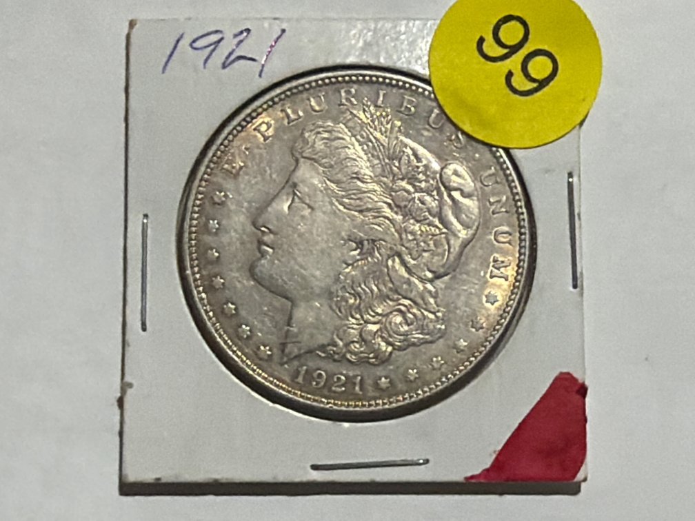 1921 MORGAN SILVER DOLLAR