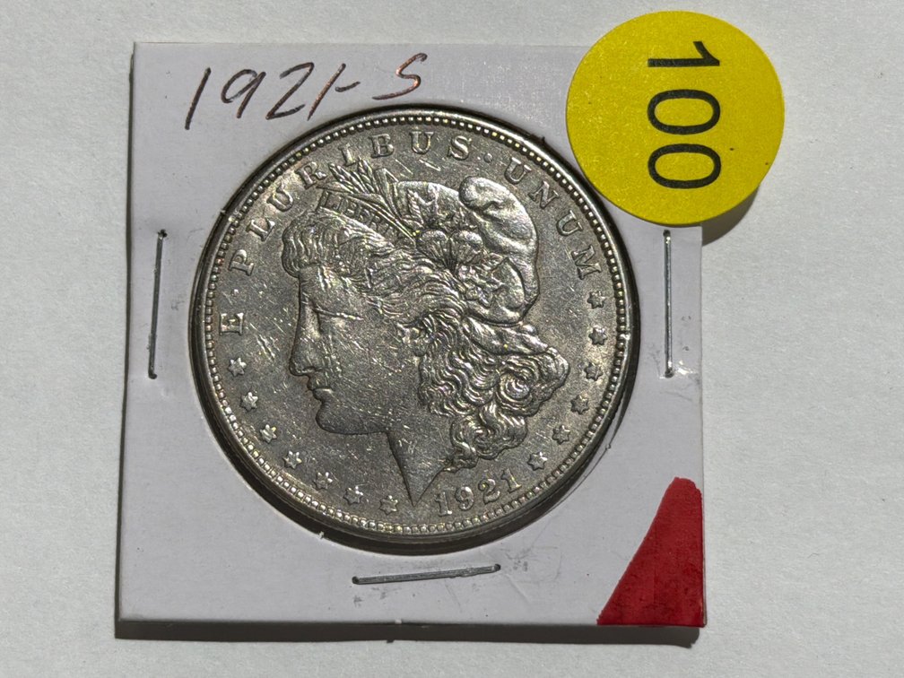 1921 S MORGAN SILVER DOLLAR