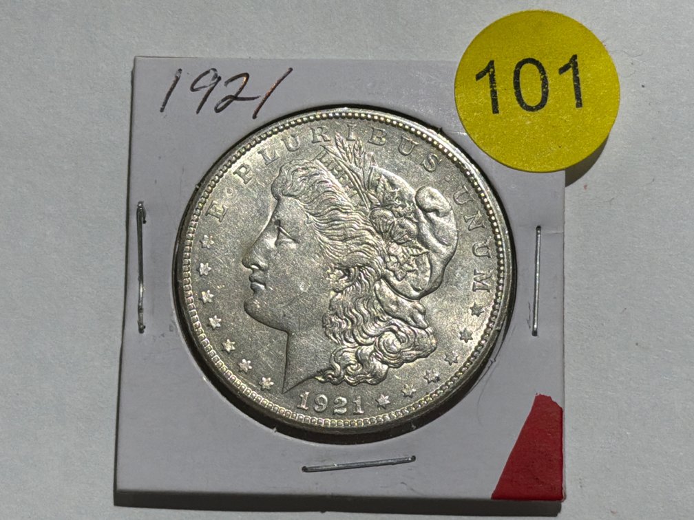 1921 S MORGAN SILVER DOLLAR